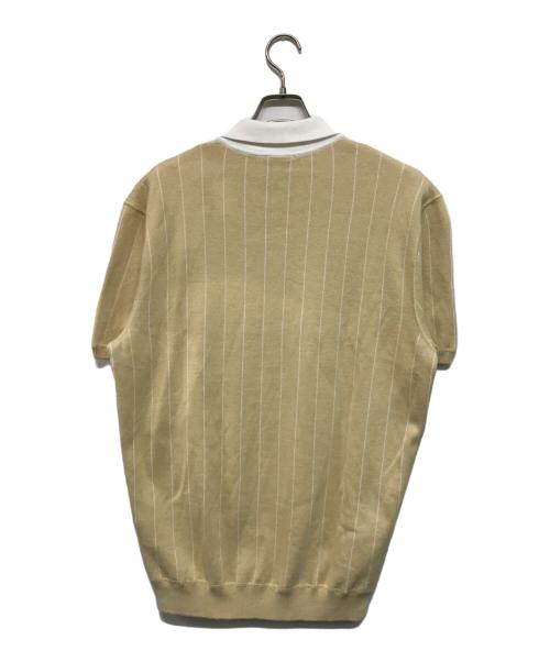BOSS（ボス）BOSS (ボス) SHOHEIOHTANI リラックスフィット ポロシャツ ベージュ サイズ:Lの古着・服飾アイテム