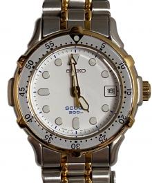 SEIKO（セイコー）の古着「SCUBA 200M」｜ホワイト