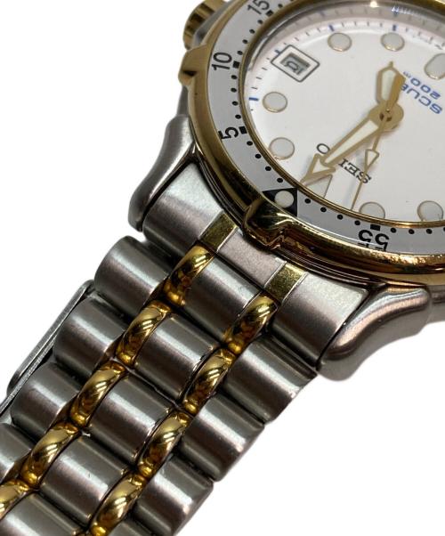 SEIKO（セイコー）SEIKO (セイコー) SCUBA 200M ホワイトの古着・服飾アイテム