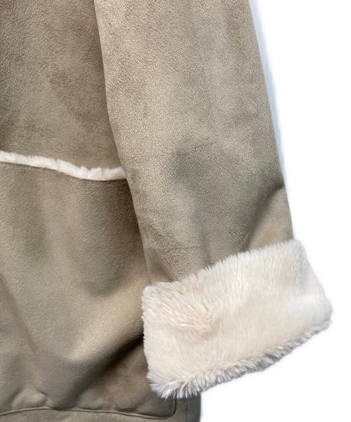 Ameri（アメリ）AMERI (アメリ) REVERSIBLE TWIN BOA COAT ベージュ サイズ:SIZE FREEの古着・服飾アイテム