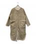 AMERI（アメリ）の古着「REVERSIBLE TWIN BOA COAT」｜ベージュ