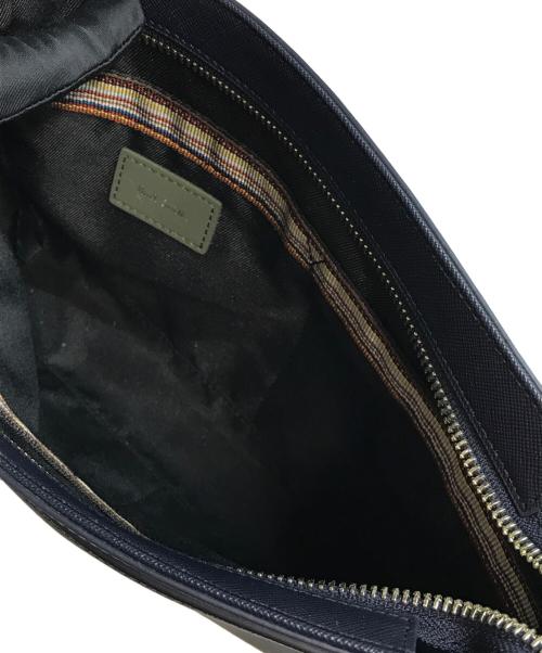 PAUL SMITH（ポールスミス）Paul Smith (ポールスミス) シグネイチャー2WAYミニショルダーバッグ ネイビーの古着・服飾アイテム
