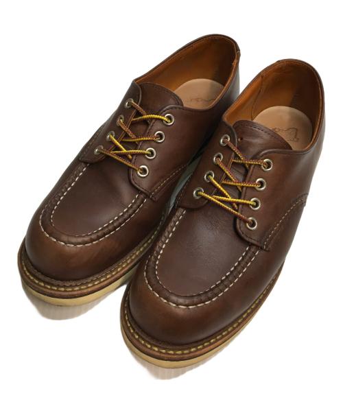 RED WING（レッドウィング）RED WING (レッドウィング) Work Oxford　（ワーク　オックスフォード） ブラウン サイズ:26cmの古着・服飾アイテム