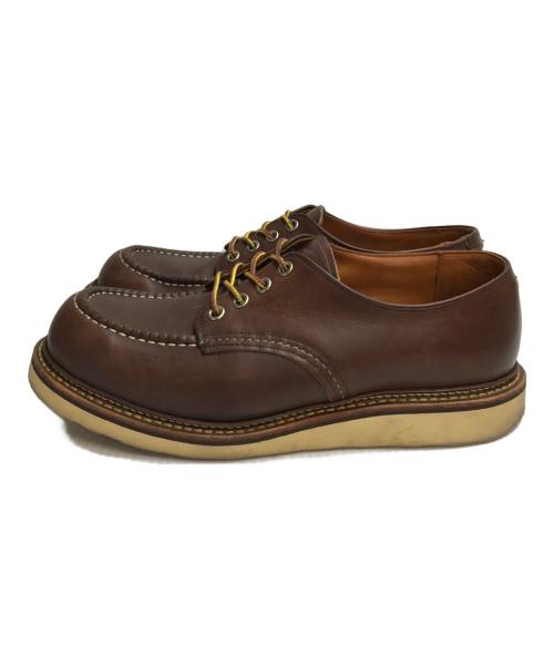 RED WING（レッドウィング）RED WING (レッドウィング) Work Oxford　（ワーク　オックスフォード） ブラウン サイズ:26cmの古着・服飾アイテム