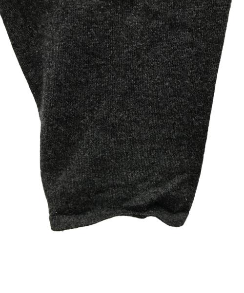 AURALEE（オーラリー）AURALEE (オーラリー) HIGH TWIST WOOL KNIT SHIRT CARDIGAN(ハイ ツイスト ウール ニット シャツ カーディガン) 日本製 ブラック サイズ:SIZE 4の古着・服飾アイテム