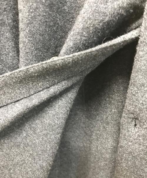 AURALEE（オーラリー）AURALEE (オーラリー) HIGH TWIST WOOL KNIT SHIRT CARDIGAN(ハイ ツイスト ウール ニット シャツ カーディガン) 日本製 ブラック サイズ:SIZE 4の古着・服飾アイテム