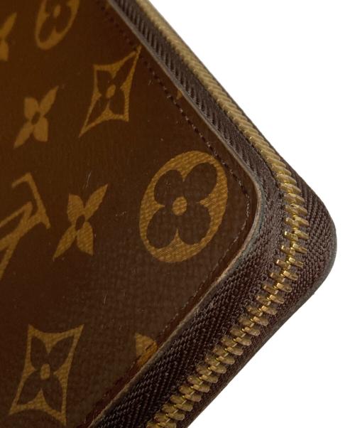 LOUIS VUITTON（ルイ ヴィトン）LOUIS VUITTON (ルイ ヴィトン) ポルトフォイユ・クレマンス モノグラム ラウンドジップ ウォレット フューシャの古着・服飾アイテム