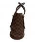 中古・古着 LOUIS VUITTON (ルイ ヴィトン) ダミエ マレ トートバッグ ブラウン：80000円