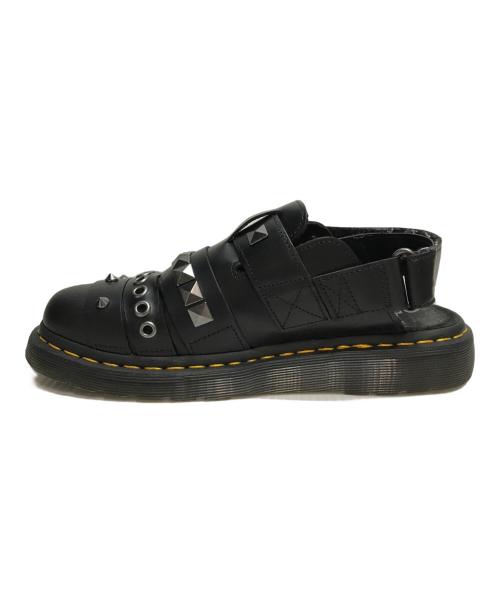 Dr.Martens（ドクターマーチン）Dr.Martens (ドクターマーチン) JORGEⅡ レザースタッズミュール ブラック サイズ:SIZE 26cmの古着・服飾アイテム