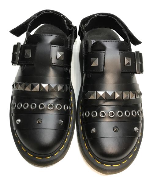 Dr.Martens（ドクターマーチン）Dr.Martens (ドクターマーチン) JORGEⅡ レザースタッズミュール ブラック サイズ:SIZE 26cmの古着・服飾アイテム