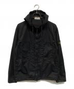 STONE ISLANDストーンアイランド）の古着「25SS SUPIMA COTTON HOODED JACKET」｜ブラック