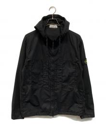 STONE ISLAND（ストーンアイランド）の古着「25SS SUPIMA COTTON HOODED JACKET」｜ブラック