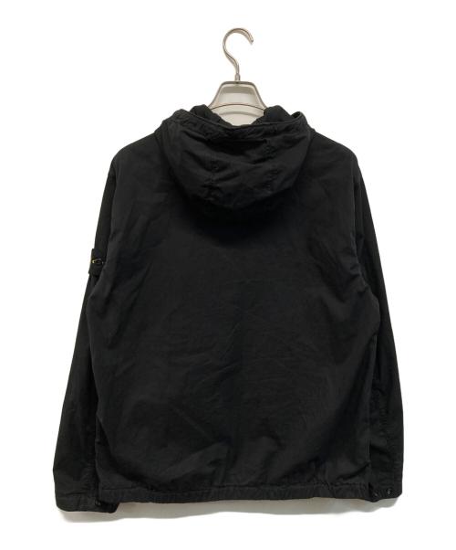 STONE ISLAND（ストーンアイランド）STONE ISLAND (ストーンアイランド) 25SS SUPIMA COTTON HOODED JACKET ブラック サイズ:Lの古着・服飾アイテム