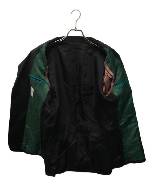 PAUL SMITH（ポールスミス）Paul Smith (ポールスミス) ピークドラペルウールセットアップスーツ ブラック サイズ:SIZE Mの古着・服飾アイテム