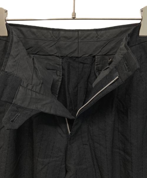 COMME des GARCONS HOMME（コムデギャルソン オム）COMME des GARCONS HOMME (コムデギャルソン オム) ウールスラックス ブラック サイズ:SIZE Mの古着・服飾アイテム