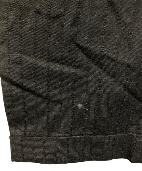 COMME des GARCONS HOMME（コムデギャルソン オム）COMME des GARCONS HOMME (コムデギャルソン オム) ウールスラックス ブラック サイズ:SIZE Mの古着・服飾アイテム