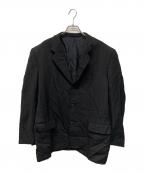 COMME des GARCONS HOMMEコムデギャルソン オム）の古着「3Bウールテーラードジャケット」｜ブラック