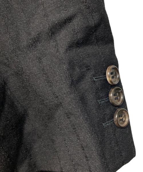 COMME des GARCONS HOMME（コムデギャルソン オム）COMME des GARCONS HOMME (コムデギャルソン オム) 3Bウールテーラードジャケット ブラック サイズ:SIZE Mの古着・服飾アイテム