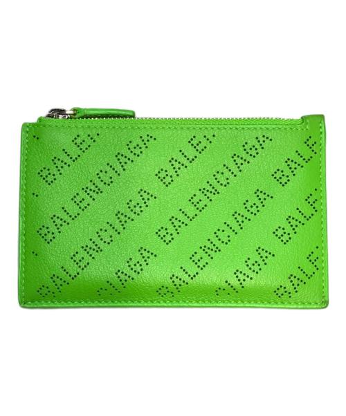 BALENCIAGA（バレンシアガ）BALENCIAGA (バレンシアガ) フラグメントケース グリーン 3817の古着・服飾アイテム
