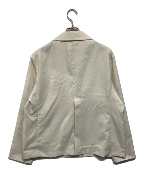 HeRIN.CYE（ヘリンドットサイ）HeRIN.CYE (ヘリンドットサイ) Sheer loose jacket（シアー ルーズ ジャケット） アイボリー サイズ:FREEの古着・服飾アイテム