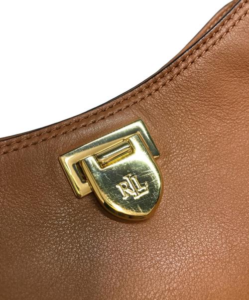 RALPH LAUREN（ラルフローレン）RALPH LAUREN (ラルフローレン) Faly ワンショルダーバッグ ファリン ブラウンの古着・服飾アイテム