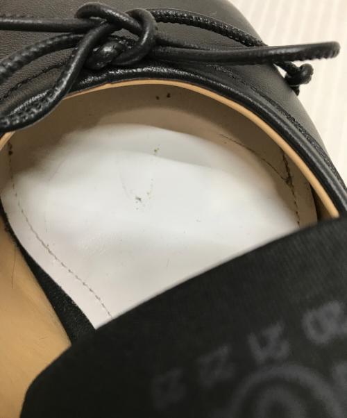 MM6 Maison Margiela（エムエムシックスメゾンマルジェラ）MM6 Maison Margiela (エムエムシックスメゾンマルジェラ) アナトミック ナンバリング バレエミュール ブラック サイズ:SIZE 36の古着・服飾アイテム
