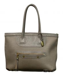 TOFF&LOADSTONE×Demi-Luxe Beams（トフアンドロードストーン×デミルクス ビームス）の古着「別注 Key フレンズ キャンバストートバッグ」｜グレー