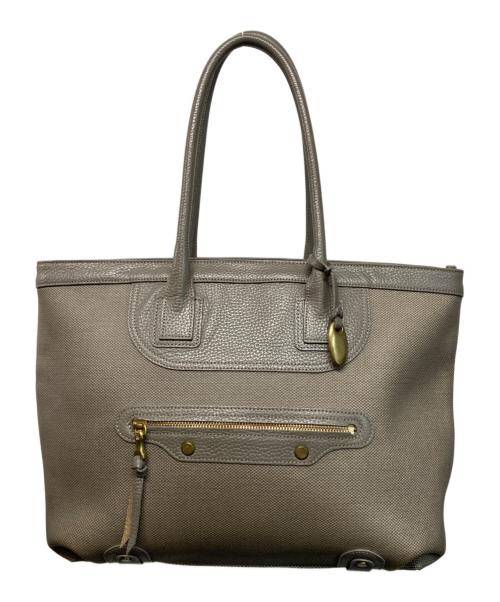 TOFF&LOADSTONE（トフアンドロードストーン）TOFF&LOADSTONE (トフアンドロードストーン) Demi-Luxe BEAMS (デミルクス ビームス) 別注 Key フレンズ キャンバストートバッグ グレーの古着・服飾アイテム
