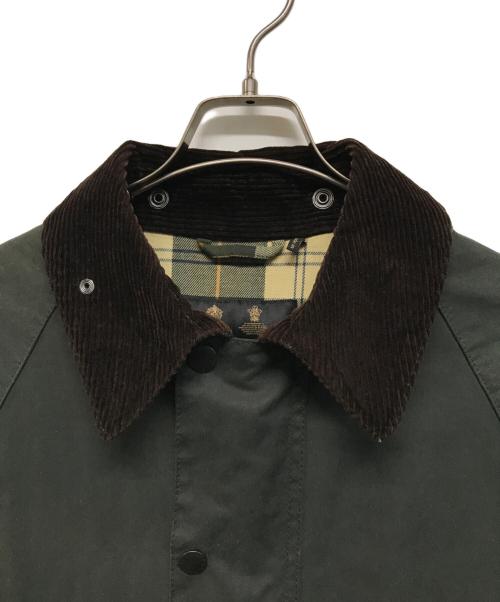 Barbour（バブアー）Barbour (バブアー) オーバーサイズBURGHLEY バーレ- ワックスコート オリーブ サイズ:SIZE 38の古着・服飾アイテム