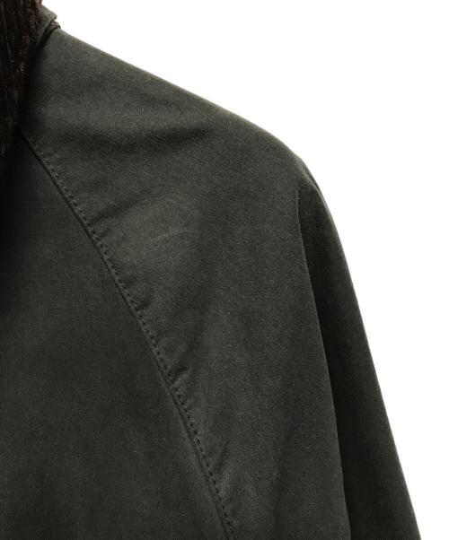Barbour（バブアー）Barbour (バブアー) オーバーサイズBURGHLEY バーレ- ワックスコート オリーブ サイズ:SIZE 38の古着・服飾アイテム