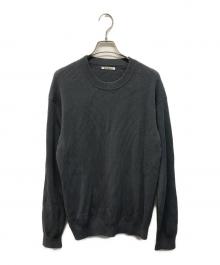 AURALEE（オーラリー）の古着「SUPER HARD TWIST RIB KNIT P/O」｜ネイビー