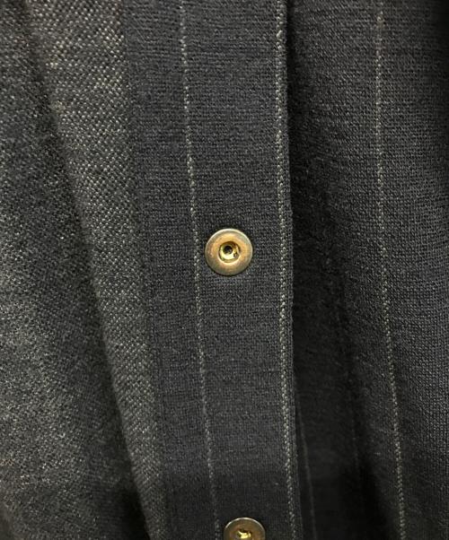 DRIES VAN NOTEN（ドリスヴァンノッテン）DRIES VAN NOTEN (ドリスヴァンノッテン) ピンストライプウールジャケット ネイビー サイズ:SIZE Sの古着・服飾アイテム