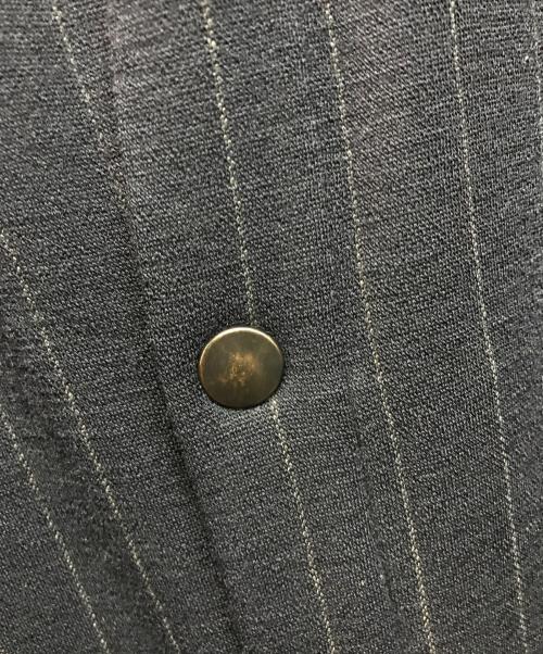 DRIES VAN NOTEN（ドリスヴァンノッテン）DRIES VAN NOTEN (ドリスヴァンノッテン) ピンストライプウールジャケット ネイビー サイズ:SIZE Sの古着・服飾アイテム