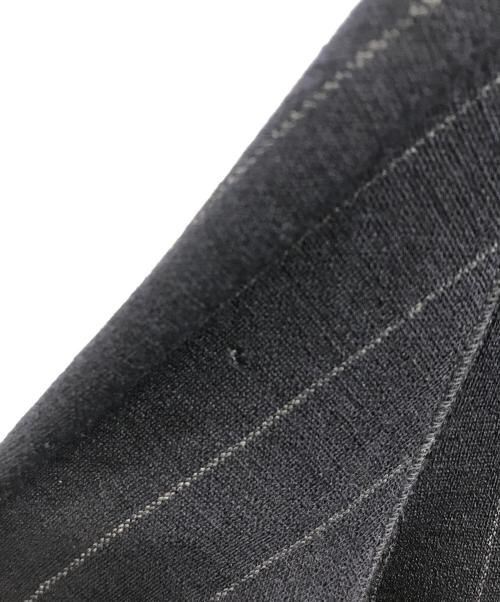 DRIES VAN NOTEN（ドリスヴァンノッテン）DRIES VAN NOTEN (ドリスヴァンノッテン) ピンストライプウールジャケット ネイビー サイズ:SIZE Sの古着・服飾アイテム