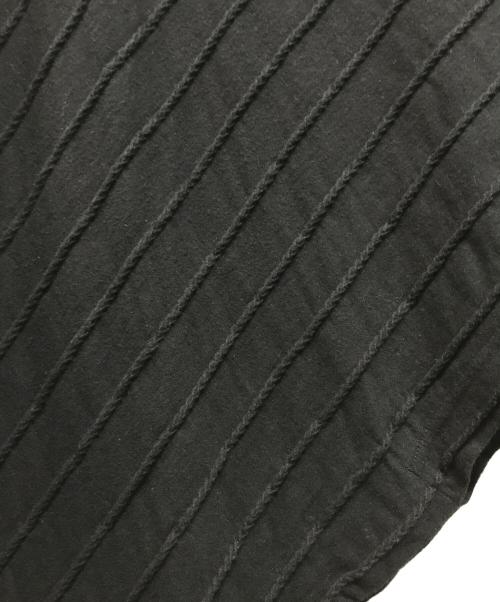 Y's（ワイズ）Y's (ワイズ) アシンメトリーカットソー ブラック サイズ:2の古着・服飾アイテム