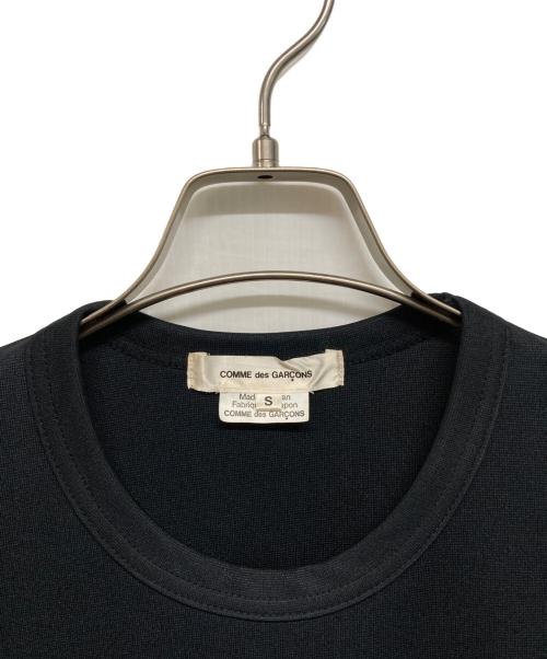 COMME des GARCONS（コムデギャルソン）COMME des GARCONS (コムデギャルソン) 裾ドレープデザインワンピース ブラック サイズ:Sの古着・服飾アイテム