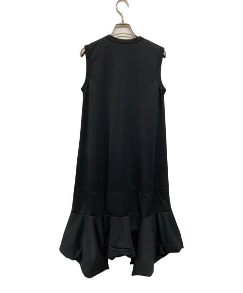 COMME des GARCONS（コムデギャルソン）COMME des GARCONS (コムデギャルソン) 裾ドレープデザインワンピース ブラック サイズ:Sの古着・服飾アイテム