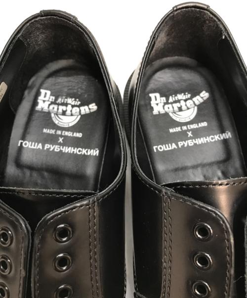 Dr.Martens（ドクターマーチン）Dr.Martens (ドクターマーチン) Gosha Rubchinskiy (ゴーシャラブチンスキー) 18AW ダービーシューズ ブラック サイズ:UK8の古着・服飾アイテム