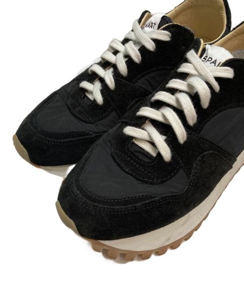 SPALWART（スパルウォート）SPALWART (スパルウォート) COMME des GARCONS COMME des GARCONS (コムデギャルソン コムデギャルソン) 厚底スウェードスニーカー ブラック サイズ:SIZE 38の古着・服飾アイテム