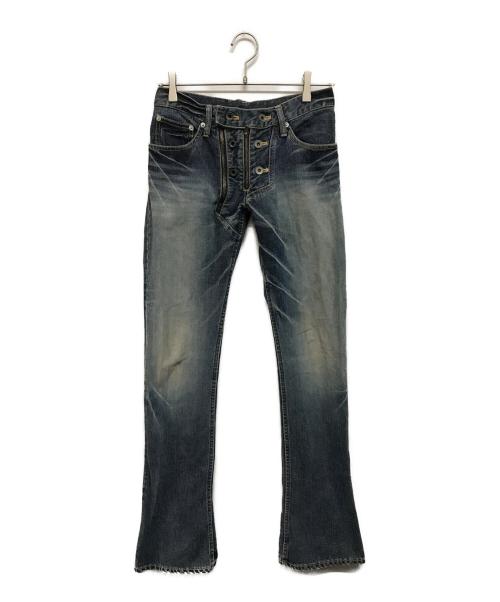 L.G.B（ルグランブルー）L.G.B (ルグランブルー) 白スカルパッチ デニムパンツ インディゴ サイズ:29の古着・服飾アイテム