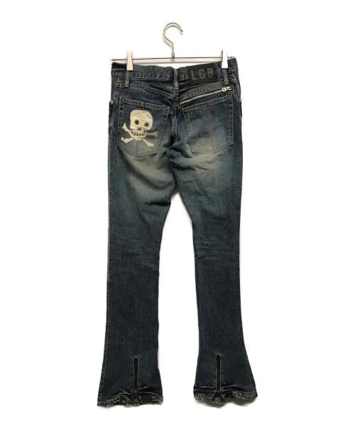 L.G.B（ルグランブルー）L.G.B (ルグランブルー) 白スカルパッチ デニムパンツ インディゴ サイズ:29の古着・服飾アイテム