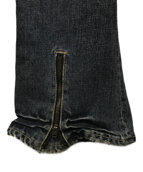 L.G.B（ルグランブルー）L.G.B (ルグランブルー) 白スカルパッチ デニムパンツ インディゴ サイズ:29の古着・服飾アイテム