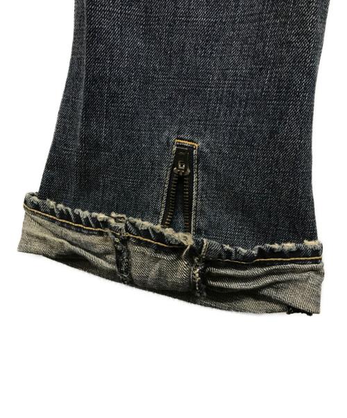 L.G.B（ルグランブルー）L.G.B (ルグランブルー) 白スカルパッチ デニムパンツ インディゴ サイズ:29の古着・服飾アイテム