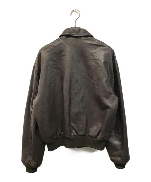 AVIREX（アヴィレックス）AVIREX (アヴィレックス) A-2 フライトジャケット ブラウン サイズ:SIZE Lの古着・服飾アイテム