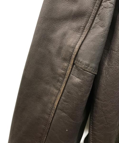 AVIREX（アヴィレックス）AVIREX (アヴィレックス) A-2 フライトジャケット ブラウン サイズ:SIZE Lの古着・服飾アイテム