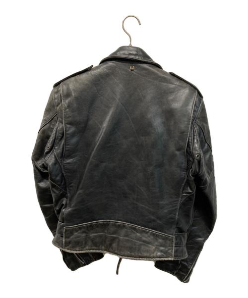 Schott（ショット）Schott (ショット) ＃118 ダブルライダースジャケット USA製 ブラック サイズ:SIZE 40の古着・服飾アイテム