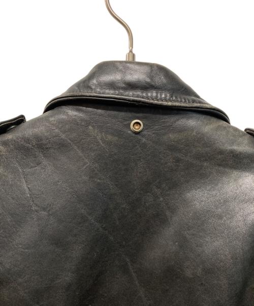 Schott（ショット）Schott (ショット) ＃118 ダブルライダースジャケット USA製 ブラック サイズ:SIZE 40の古着・服飾アイテム
