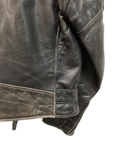 Schott（ショット）Schott (ショット) ＃118 ダブルライダースジャケット USA製 ブラック サイズ:SIZE 40の古着・服飾アイテム
