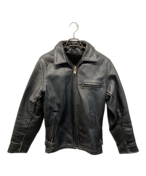 Schott（ショット）Schott (ショット) ライナー付シングルライダースジャケット ブラック サイズ:SIZE34の古着・服飾アイテム