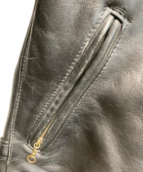 Schott（ショット）Schott (ショット) ライナー付シングルライダースジャケット ブラック サイズ:SIZE34の古着・服飾アイテム
